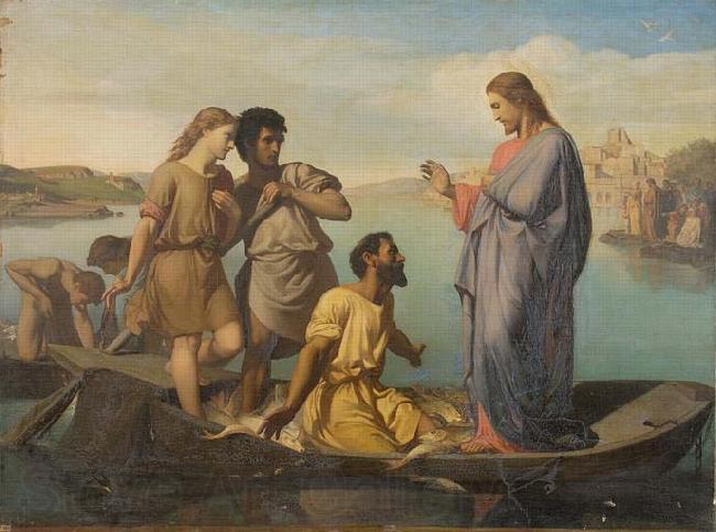 Henri-Pierre Picou La Peche miraculeuse Spain oil painting art
